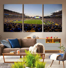 Pittsburgh Panthers Football Team Print - Pittsburgh by MyGreatCanvas | Canvas Wall Art Prints | Photo Prints & Wall Decor