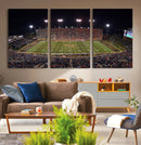 Demon Deacons Print Canvas, Football Team Print -