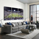 Brigham Young University Cougars Football Print Canvas -