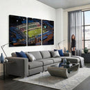 University of North Texas Mean Green Football Artwork,