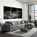 Duke University Blue Devils Football Print Canvas - Durham