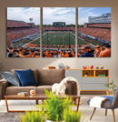 University of Illinois Fighting Illini Football Team Print by MyGreatCanvas | Canvas Wall Art Prints | Photo Prints & Wall Decor