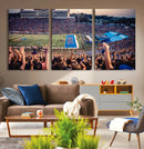 University of Kansas Jayhawks Football Team Art Print - by MyGreatCanvas | Canvas Wall Art Prints | Photo Prints & Wall Decor