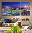 University of Kansas Jayhawks Football Team Print Canvas- by MyGreatCanvas | Canvas Wall Art Prints | Photo Prints & Wall Decor