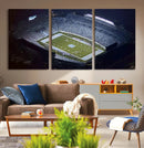 University of North Carolina Tar Heels Football Team Print - by MyGreatCanvas | Canvas Wall Art Prints | Photo Prints & Wall Decor