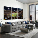 ASU Sun Devils Football Team Print Canvas - Phoenix Mountain