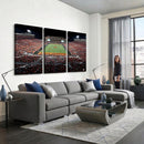 Boone Pickens Stadium Wall Art Oklahoma State Cowboys Print