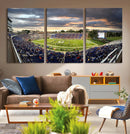 Duke University Blue Devils Football Team Print - Durham