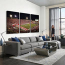 Indiana University Hoosiers Football Team Print Canvas -