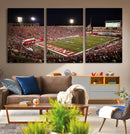 Indiana University Hoosiers Football Team Print Canvas
