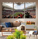 Miami Hurricanes Football Team Wall Art Print - Miami Hard