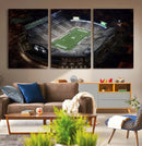 Michigan State Spartans Football Team Print - East Lansing