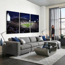 Michigan State Spartans Canvas, Framed Football Team Print -