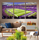 Northwestern University Wildcats Football Team Print -