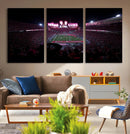Ohio State University Buckeyes Football Team Print - by MyGreatCanvas | Canvas Wall Art Prints | Photo Prints & Wall Decor