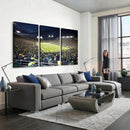 University of Oregon Ducks Football Team Print - Eugene