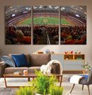 Syracuse University Orange Football Canvas Print, Football