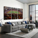 Syracuse University Orange Football Canvas Print, Football