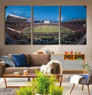 Texas Tech Red Raiders Canvas, Framed Football Team Print -