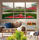 Texas Tech Red Raiders Football Team Print - Lubbock Jones