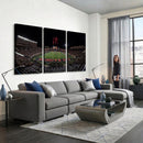 Framed Texas Tech Red Raiders Stadium Canvas, Texas Tech Red
