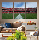University of Tulsa Golden Hurricane Football Team Print - by MyGreatCanvas | Canvas Wall Art Prints | Photo Prints & Wall Decor