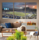 Memphis Tigers Football Team Print - Memphis Simmons Bank