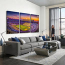 The Louisiana State University Tigers Football Team Print -