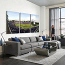 The Duke University Blue Devils Football Team Print - Durham