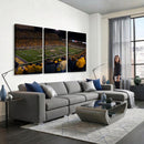 West Virginia Uni Mountaineers Football Team Print - Milan
