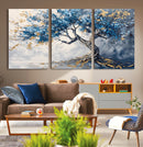 Abstract Tree Painting Canvas Wall Art | Tree of Life