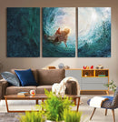 Powerful Jesus Canvas Print - Hand of Salvation,
