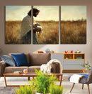 Jesus the Good Shepherd Wall Art Canvas Print - by MyGreatCanvas | Canvas Wall Art Prints | Photo Prints & Wall Decor