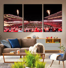 Oregon State Beavers Football Team Print - Corvallis Reser