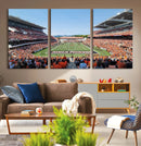 Oregon State Beavers Football Team Print - Corvallis Reser