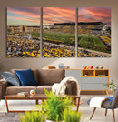 University of Wyoming Cowboys Football Team Print - Laramie by MyGreatCanvas | Canvas Wall Art Prints | Photo Prints & Wall Decor