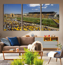 University of Wyoming Cowboys Football Team Print - Laramie