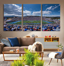 Air Force Falcons Football Team Print - Colorado Springs by MyGreatCanvas | Canvas Wall Art Prints | Photo Prints & Wall Decor