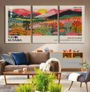 Old Barn Wall Art Canvas Print – Framed Rustic Moody Farm