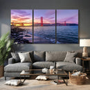 Golden Gate Bridge Wall Art Canvas Print – Framed San by MyGreatCanvas | Canvas Wall Art Prints | Photo Prints & Wall Decor