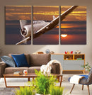 Old War Plane Wall Art Canvas Print by MyGreatCanvas | Canvas Wall Art Prints | Photo Prints & Wall Decor