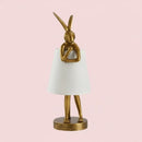 Modern Bunny Table Lamp with Adjustable Light by 2Dropme