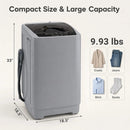 9.93 lbs Full Automatic Washing Machine with 8 Programs by LJGDeals