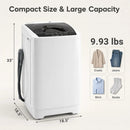9.93 lbs Full Automatic Washing Machine with 8 Programs by LJGDeals