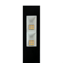 CDPA74 7W 3000K Heavy Duty Black L-Shape Cast Aluminum 12V Low Voltage LED Outdoor Landscape Path Light