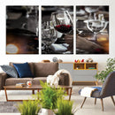 Red Wine and Glass Canvas Print by MyGreatCanvas | Canvas Wall Art Prints | Photo Prints & Wall Decor