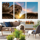 Buddha Statue and Daylight Wall Art, Buddha Statue Wall Art by MyGreatCanvas | Canvas Wall Art Prints | Photo Prints & Wall Decor