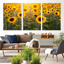 Sunflower Sunshine Wall Art Canvas Print by MyGreatCanvas | Canvas Wall Art Prints | Photo Prints & Wall Decor