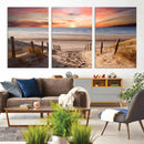 Sunset on the Sea Wall Art Canvas Print by MyGreatCanvas | Canvas Wall Art Prints | Photo Prints & Wall Decor