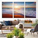 Ocean Beach Wall Art – Coastal Sunset Tropical Island by MyGreatCanvas | Canvas Wall Art Prints | Photo Prints & Wall Decor